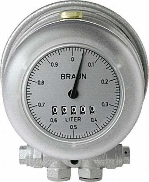 BRAUN Ölzähler HZ 3 0, 18-12 l/h werksgeprüft