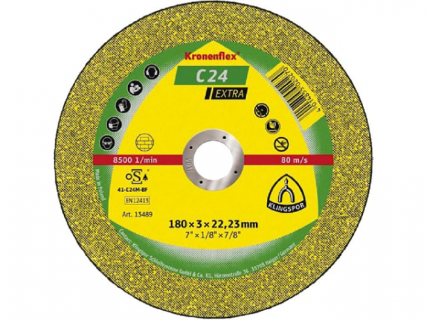 Trennscheibe KLINGSPOR gekröpft 115x2,5x22,23mm