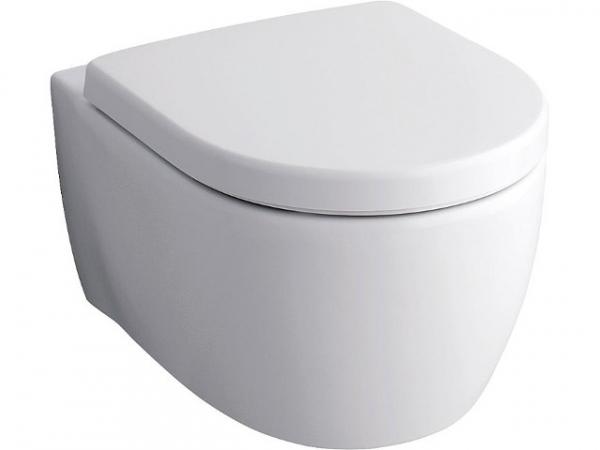 Wandtiefspül-WC Keramag Icon xs weiß, spülrandlos, mit Kera-Tect, BxTxH 355x490x332mm