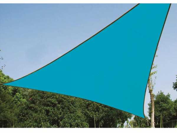 Sonnensegel Dreieck 3.6x3.6x3.6 m Himmelblau GSS3360BL