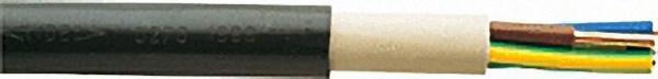 Starkstromkabel 1-30KV, NYY-J, 3 x 1, 5 RE, sw, Rolle a 100m