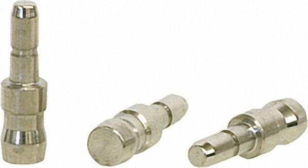 Steckadapter für Zündkabel, einerseits 6,3mm Steckanschl., andererseits 4mm