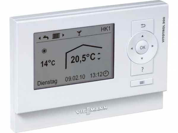 VIESSMANN Z015461 Lüftungsbedienteil LB1 mit Anschlussleitung für Vitovent 200-C