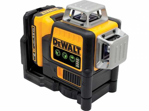 Kreuzlinienlaser DeWALT DCE089D1G mit grünem Laser