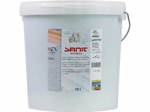 SANIT GleitMittel DVGW 10 L Eimer