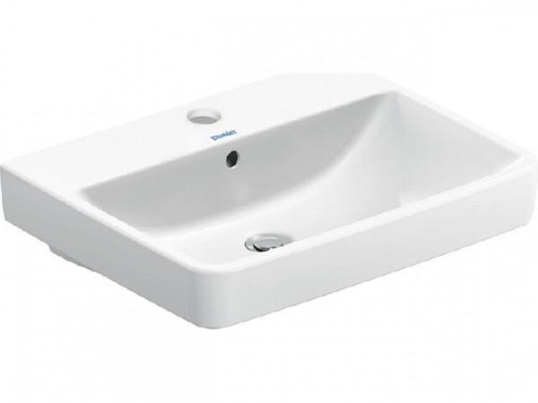 Waschtisch Duravit No. 1 BxHxT: 600 x 175 x 460 mm, m. Ül., m. 1 HL, weiß