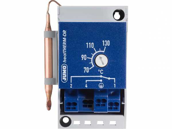 Jumo 60003283 Thermostat (TW) für Hutschienenmontage TH35 Typ 603070/0002,0. . 120°C