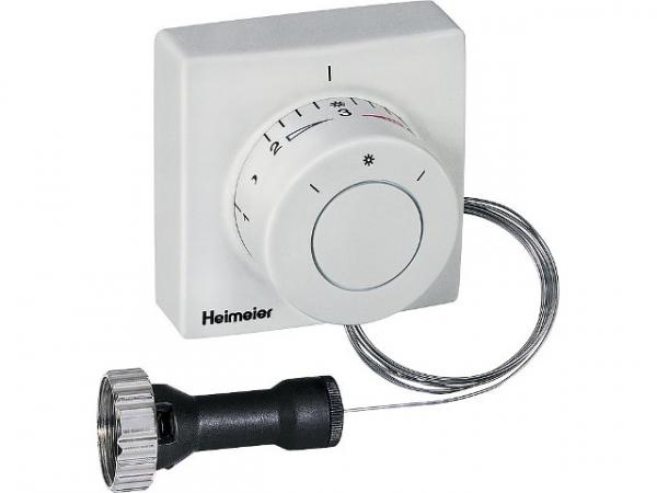 Heimeier 2805-00.500 Thermostat-Kopf F mit Ferneinsteller mit eingebautem Fühler 6°C bis 27°C
