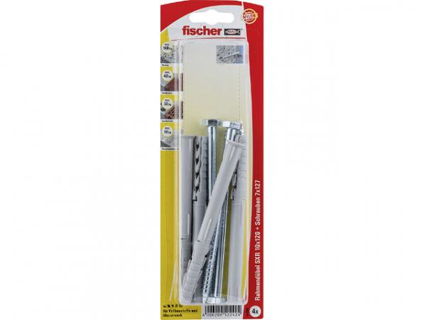 Fischer Langschaftdübel SXR 10x120 SS Sechskantschraube, 52242 SB-Programm