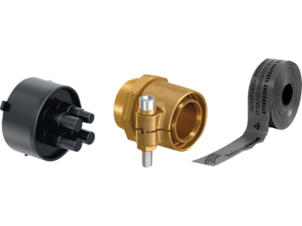 Buderus Ecoflex Thermo HP Grundpaket DN32 DA40mm für Wärmepumpe Außeneinheit