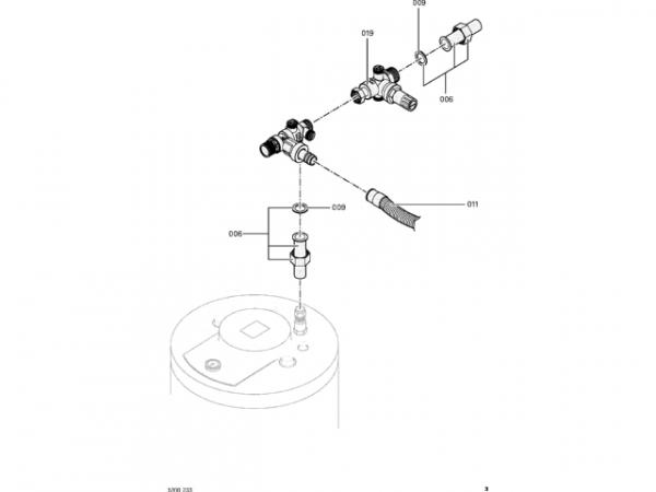 VIESSMANN 7180097 Sicherheitsgruppe DN 15 Eckausführung