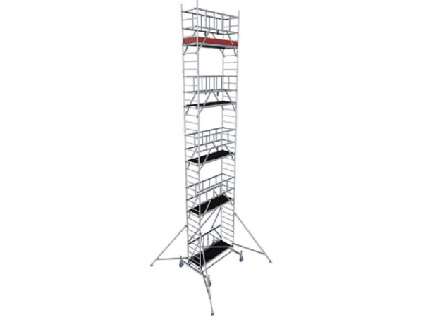 Alu-FaltGerüst MONTO ProTec XS, Arbeitshöhe ca. 10,80 m