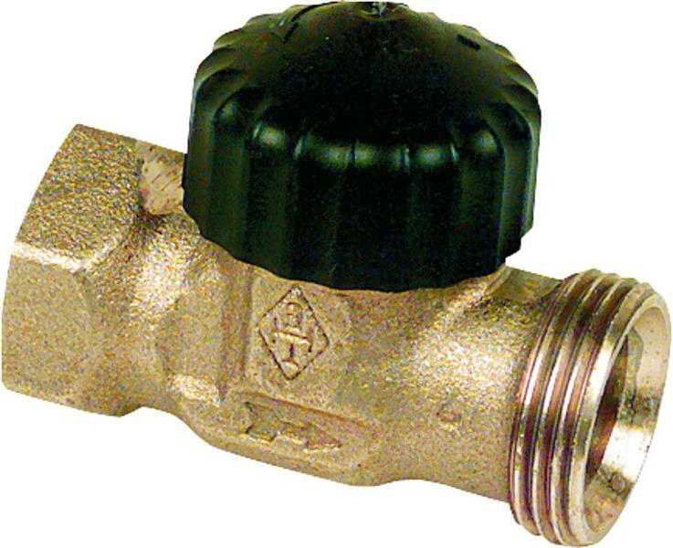 132202000 Vorlauf-Regulierventil DN 15 mit Thermostat Obertei 132202000 Vorlauf-Regulierventil DN 15 mit Thermostat Obertei