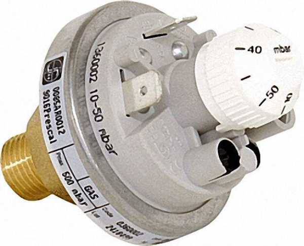 360 Gasdruckwächter einstellbar 10-50 mbar, G 1/4'' Referenz-Nr.: 0.360.002