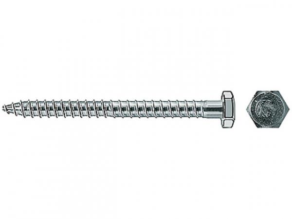 Fischer Schraube für Gasbetondübel 10x105 Sechskantkopf, 80413, VPE 50 Stück