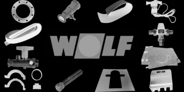 WOLF 8907150 Verkleidung seitlich, Weiß
