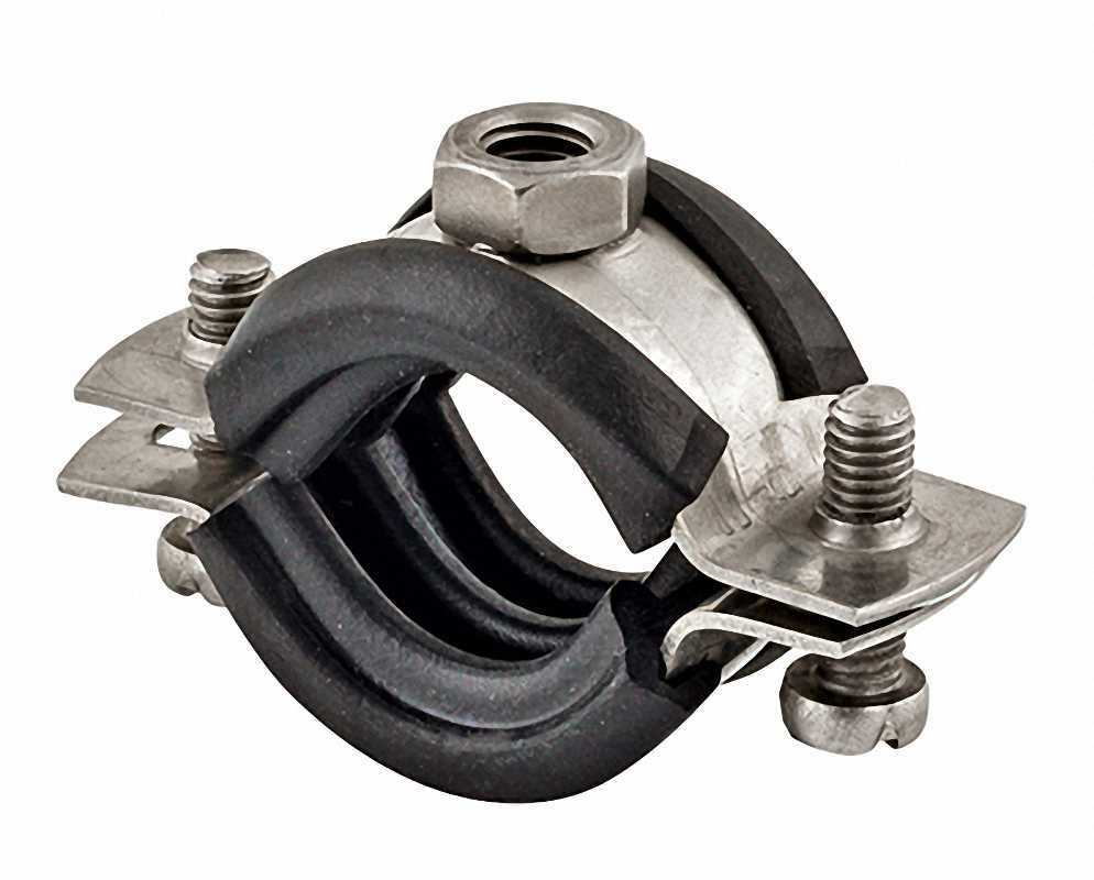 Fischer 64669-1 Rohrschelle FRS A2 Spannbereich 40 - 45 mm VPE 1 Stück Fischer 64669-1 Rohrschelle FRS A2 Spannbereich 40 - 45 mm VPE 1 Stück