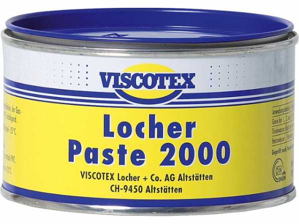 Locher-Paste 2000 / 400g Dose Dichtungspaste für Gas/Wasser in Verwendung mit Hanf