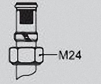 VIESSMANN 7452601 Klemmring-Verschraubung 16 x 2 x M24
