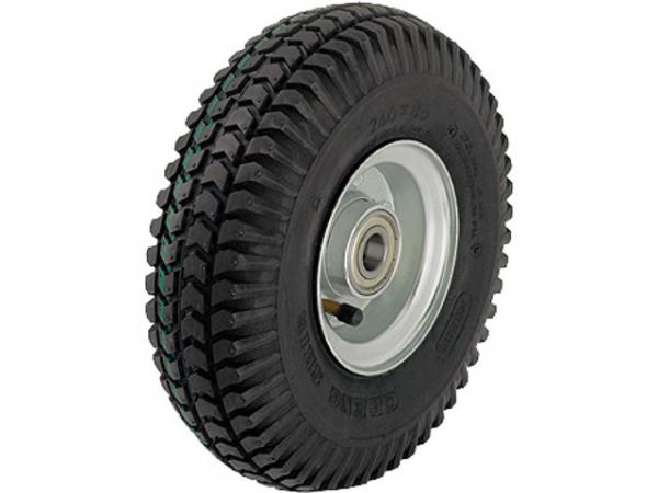 BLICKLE Luftreifen mit Blockprofil P 263/20-75R, Tragfähigkeit 150 kg Rad D= 260mm, Achsloch D= 20mm