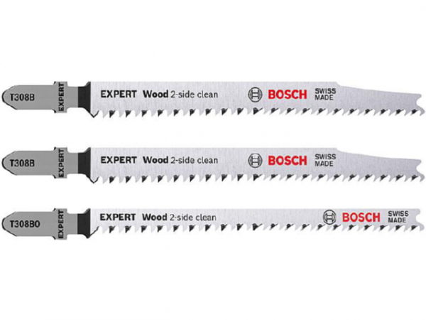 Stichsägeblätter-Set BOSCH® EXPERT für Holz 3-teilig