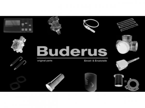 Buderus 5077158 Klappe 666 mm breit 8 Glieder