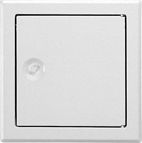 UPMANN Revisionstür SOFTLINE weiß mit Vierkantverschluss Einbaumaß 400 x 600mm