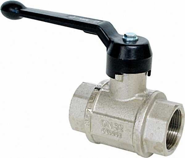 Kugelhahn 1 1/4'' Typ Airy mit Entlüftung