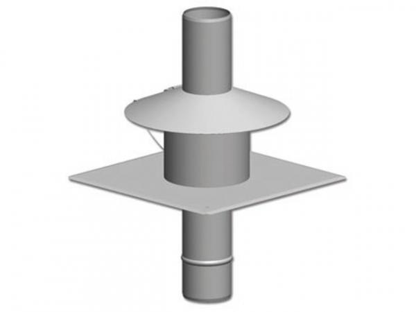 Mündungs-Set INTERCAL Edelstahl DN 80