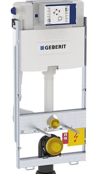 GEBERIT GIS Element für Wand-WC 114cm mit Omega UP-SPK 12cm Bet. vorne/oben