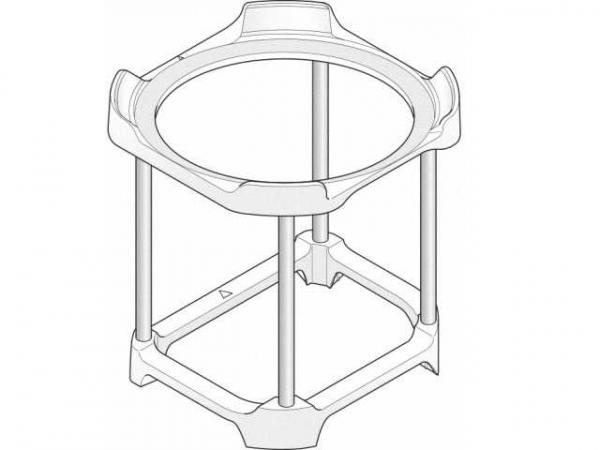 Panasonic Warmwasser-Wärmepumpen-Montagegestell, PAW-DHW-STAND