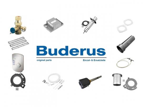 Buderus 87090986 Wandhalterung verstellbar, Edelstahl DN225
