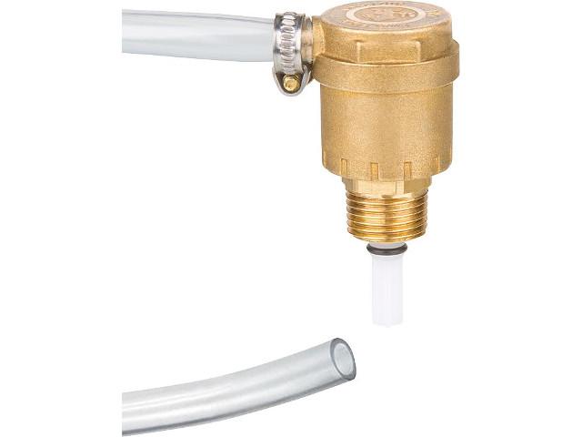 Automatischer Schnellentlüfter 1/2' mit Schlauch für Heizgerät EWM21 u Automatischer Schnellentlüfter 1/2' mit Schlauch für Heizgerät EWM21 u