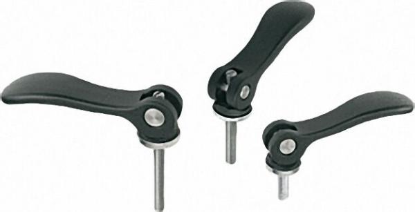 Exzenterhebel einstellbar mit Außengewinde M10x50