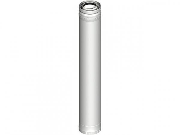Kunststoff-Abgassystem Rohrelement 270mm DN 080/125