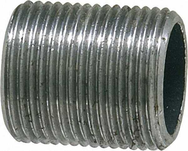 Rohrnippel, schwarz 1 1/4'' Typ 22, DIN 2982