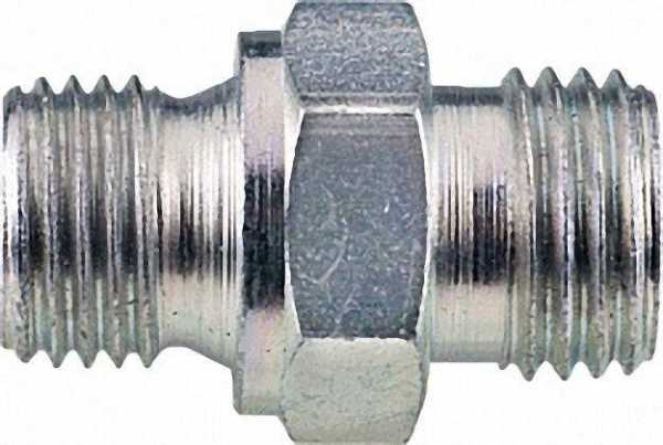 Spezialnippel EN 1/4'' zylindrisch x 8 LR zu Ölschlauch Brötje, Cuenod, Oechsler