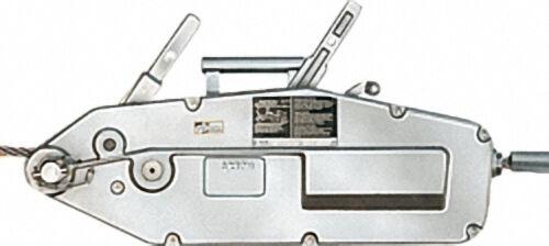GEWA-Seilzug mit Hebelrohr, Seil und Handhaspel, Typ Y 32, Zugkraft 3200 kg, Seillänge 20 m