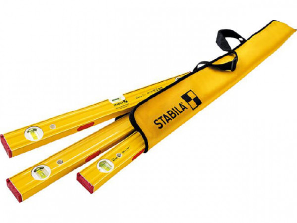 Wasserwaage Stabila PRO SET 80 ASM, 120 cm / 60 cm / 30 cm / Tasche