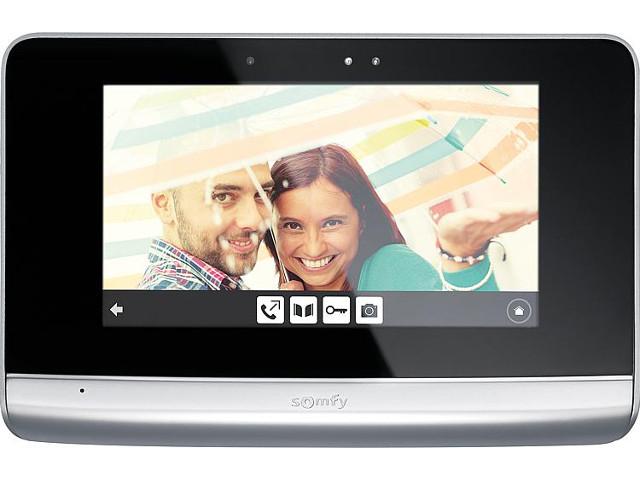 Farb-videotürsprechanlage Somfy V500, 17,8 cm, Farbmonitor 2 Drahttech Farb-videotürsprechanlage Somfy V500, 17,8 cm, Farbmonitor 2 Drahttech