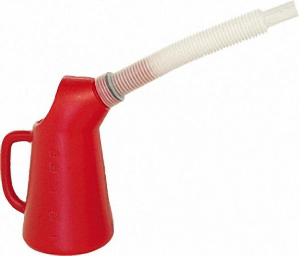 Messbecher aus Polyethylen 1000ml mit flexiblem Auslauf