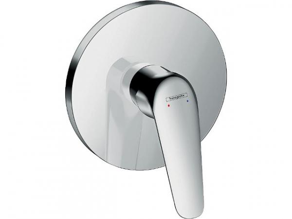 UP Brausemischer Hansgrohe Novus, Fertigset chrom