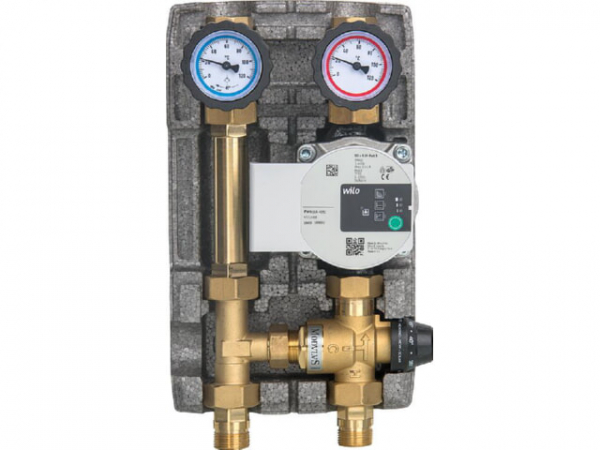 Heizkreisset Easyflow DN20 Konstantwert-Regelkreis thermisch 20-43° mit Pumpe Grundfos UPM3S AUTO 15-60