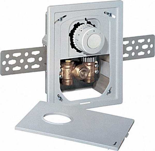 Multibox F Kvs: 1, 35 Abdeckung und Thermostat-Kopf weiß RAL 9016