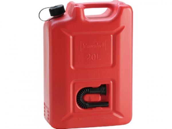 Kraftstoffkanister Profi Kunststoff 20l, rot 802060