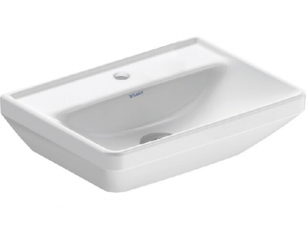 Handwaschbecken Duravit D-Neo BxHxT: 450 x 130 x 335 mm, o. Ül., 1HL mittig, weiß