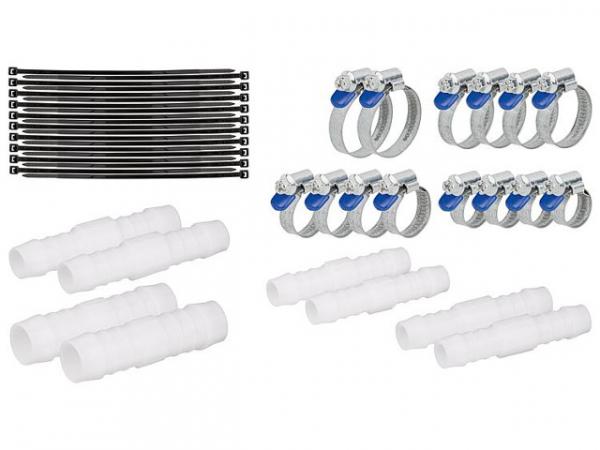 Notfallset Schlauchreparatur 56-teilig, Innendurchmesser: 12,13,14,19 mm