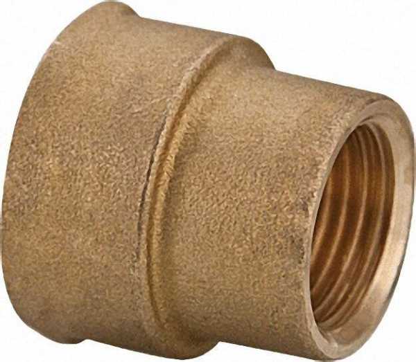 Messing reduziert Muffe 1/2'' x 3/8'' IGxIG