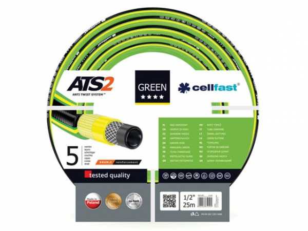 CELLFAST 15-100 Gartenschlauch - GREEN ATS2™ - 1/2" - 25 m