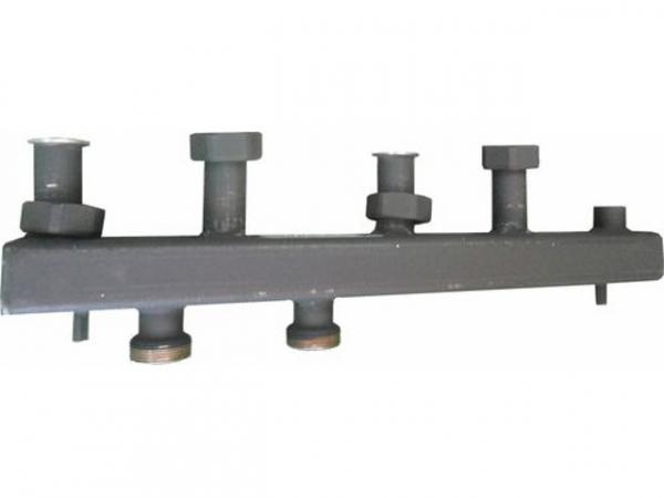 WOLF 2020110 Verteilerbalken für 2 Heizkreise(ohne Isolierung, ohne ReduziernippelNr. 241 R 3/4' AG- Rp 1/2' IG)